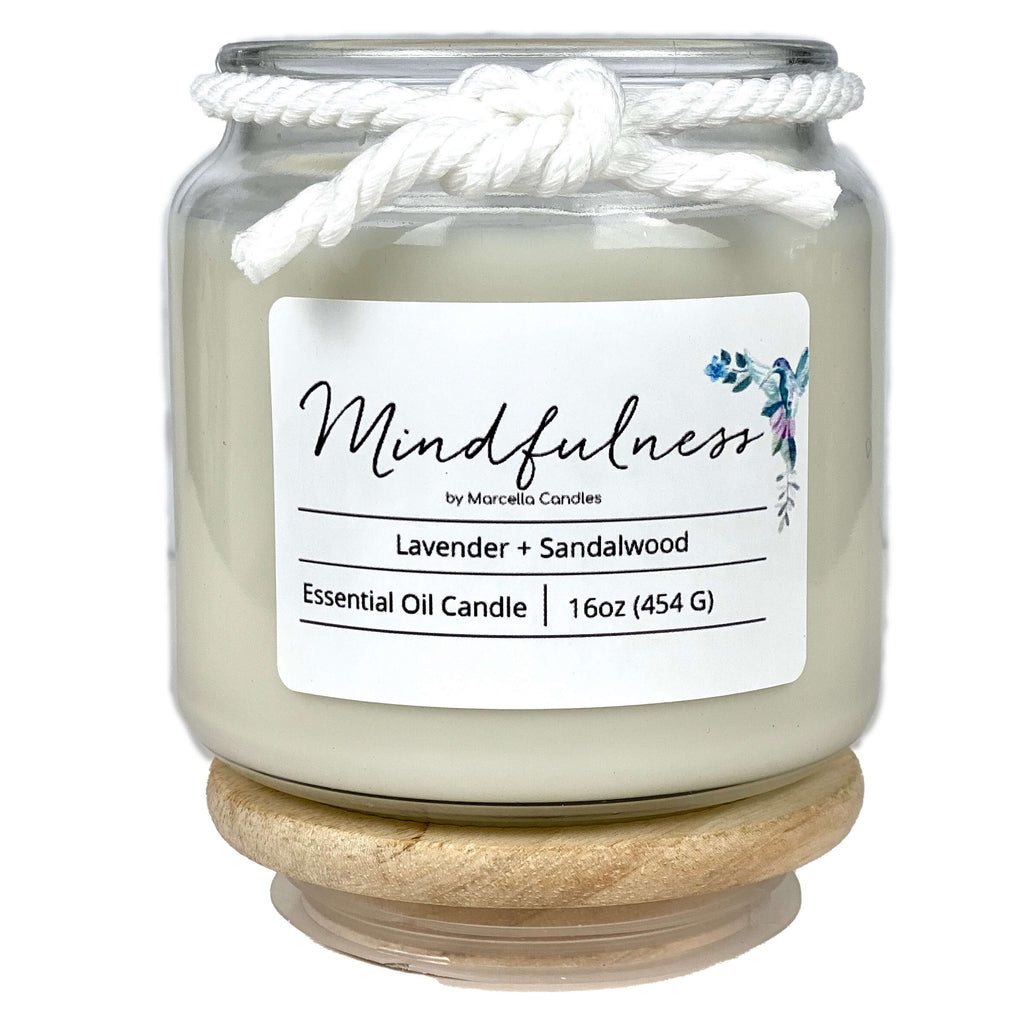 Mindfulness Lavender + Sandalwood Aromatherapy Candle