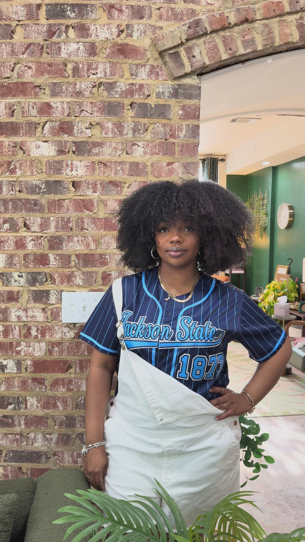 THEE Boom Blue JSU Jersey (WOMENS FIT)
