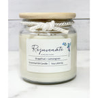 Rejuvenate Grapefruit + Lemongrass Aromatherapy Candle